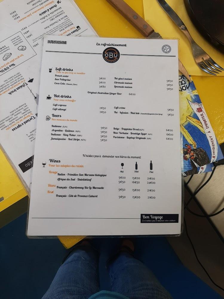 OBU Organisation des Burgers Unis - Menu Image 2